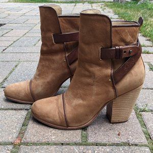 Suede Rag and Bone Kinsey Boot Camel Color